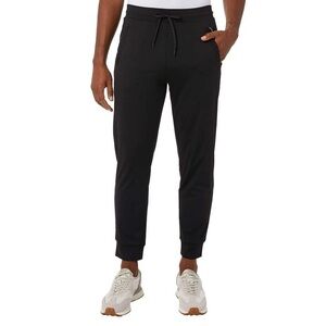 NEW 32 Degrees Male Sweatpants Black Training Jogger Pants for Men